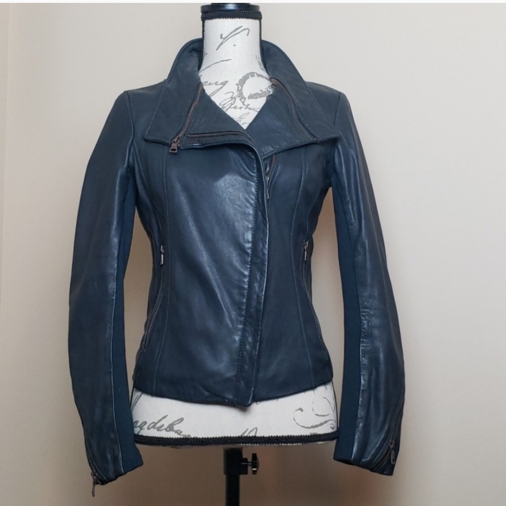 Sam Edelman Black leather jacket